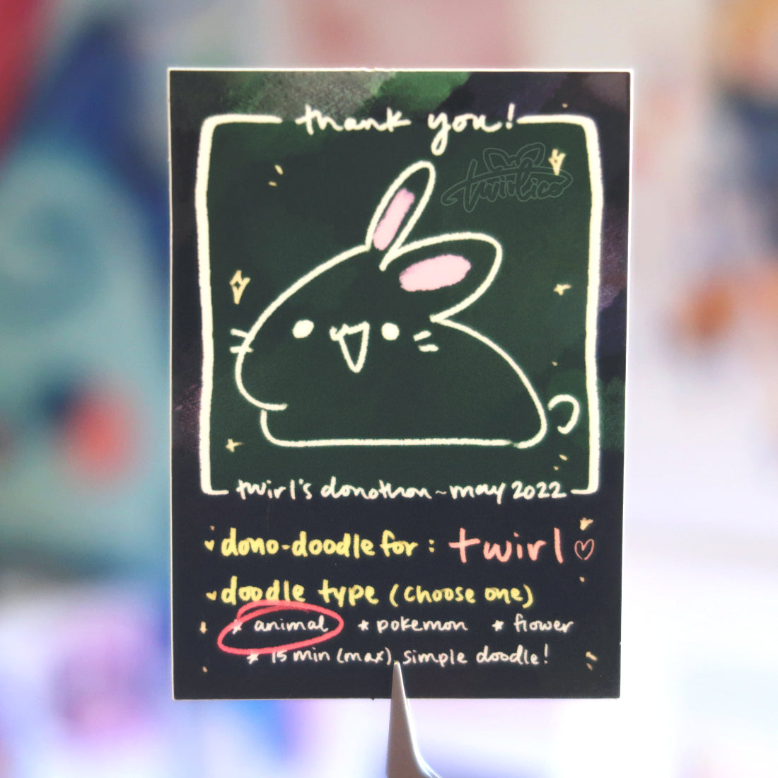 chalkboard doodle!