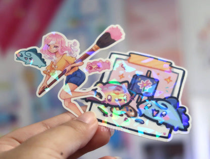 twirlibrush + twinnie's painting set