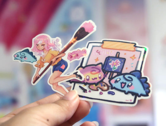 twirlibrush + twinnie's painting set