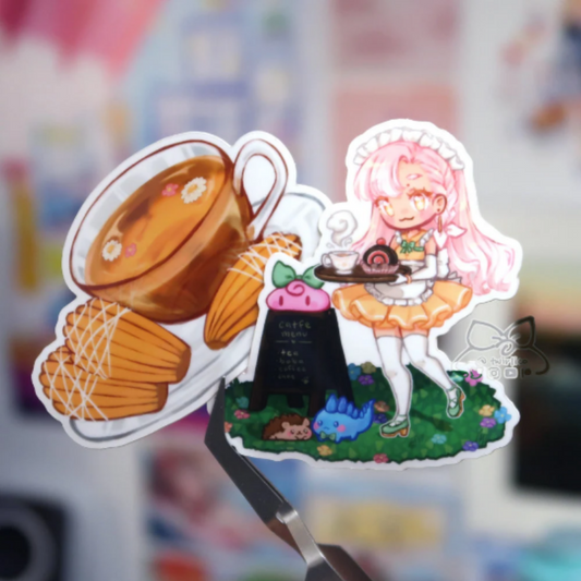 twirlimaid + tea & madeleines 🍵