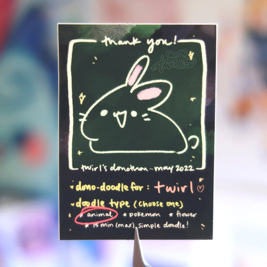 chalkboard doodle!